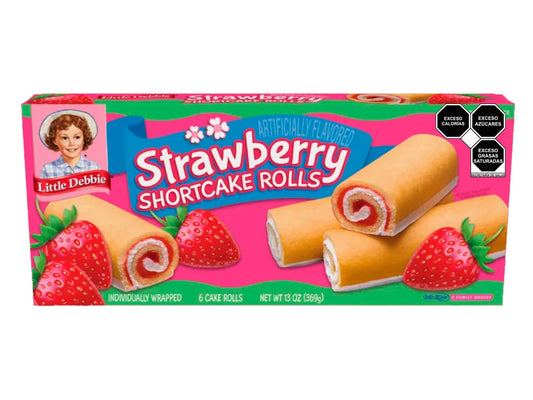 Strawberry Shortcake Rolls